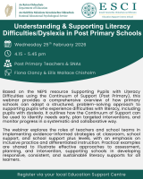 Understanding & Supporting Literacy Difficulties/Dyslexia in Post Primary School