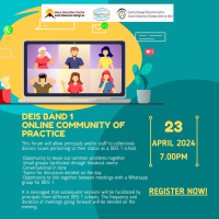 DEIS Band 1 Online Community of Practice - 24LCSP63 (Facilitator Noel Loftus)