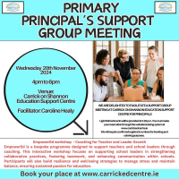Principal Support Group Meeting  - EmpowerEd workshop  - Coaching for Teacher and Leader Growth - 24LCMP01 (Facilitator Caroline Healy)