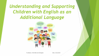 Understanding and Supporting Children with English as an Additional Language - 21LCSP47 (Live Webinar)