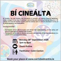 Bí Cineálta - 25LCAU67 (Facilitator Colm Conlon) 