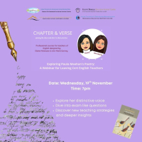 The Poetry of Paula Meehan for Leaving Cert English - 25LCAU69 (Facilitators Ann Marie Garvey & Elaine McGowan)