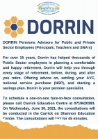 DORRIN Pensions Advisors for Public and Private Sector Employees - AVC & Investment Consultations 