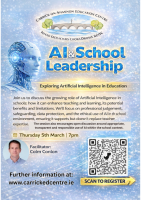  AI & School Leadership - 26LCSP52 (Facilitator Colm Conlon)