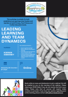 Leading Learning and Team Dynamics - 23LCAU32 (Facilitator Kieran Sweeney)