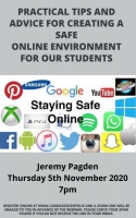 Practical tips and advice for creating a safe online environment for our students - 20ICTAU11 (Live Webinar)