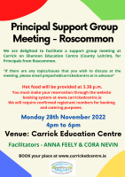 Principal Support Group Meeting - Roscommon - 22LCSP105 