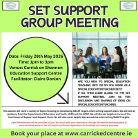 SET Support Group Meeting 2 - 26LCSP25 (Facilitator Claire Donlon)