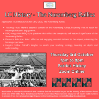 LC History - The Nuremberg Rallies - 24LCAU12 (Patrick Hickey)